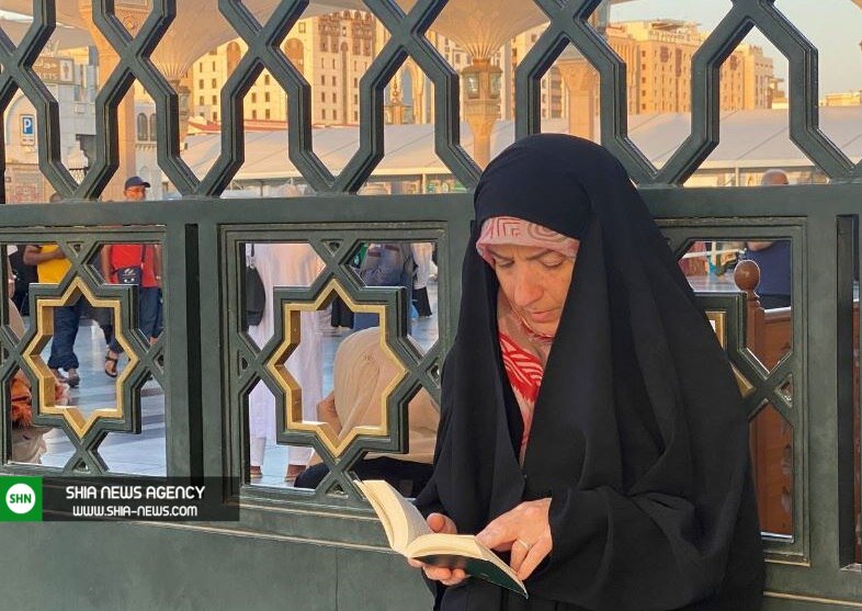 قبرستان بقیع شلوغتر از گذشته / حسرت بانوان پشت درهای بقیع + تصاویر