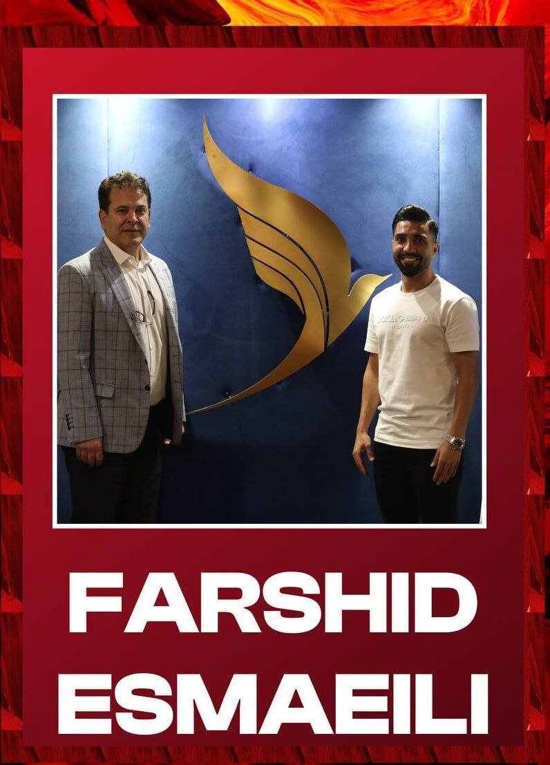 عکس| یک استقلالی به نساجی پیوست