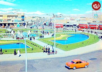 تصویری از میدان امام حسین (ع) تهران؛ 52 سال قبل / عکس