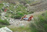 نجات چهار جوان در ارتفاعات آبشار مورود چالوس