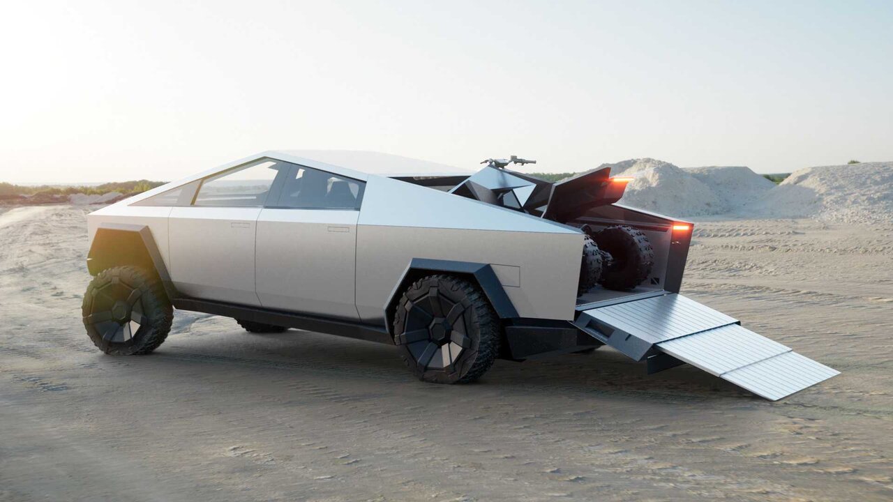 عجیبترین پیکاپ جهان بالاخره تولید شد!/ عکس