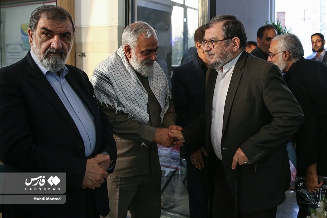 تصاویری جدید از سه سردار سپاه در یک مراسم