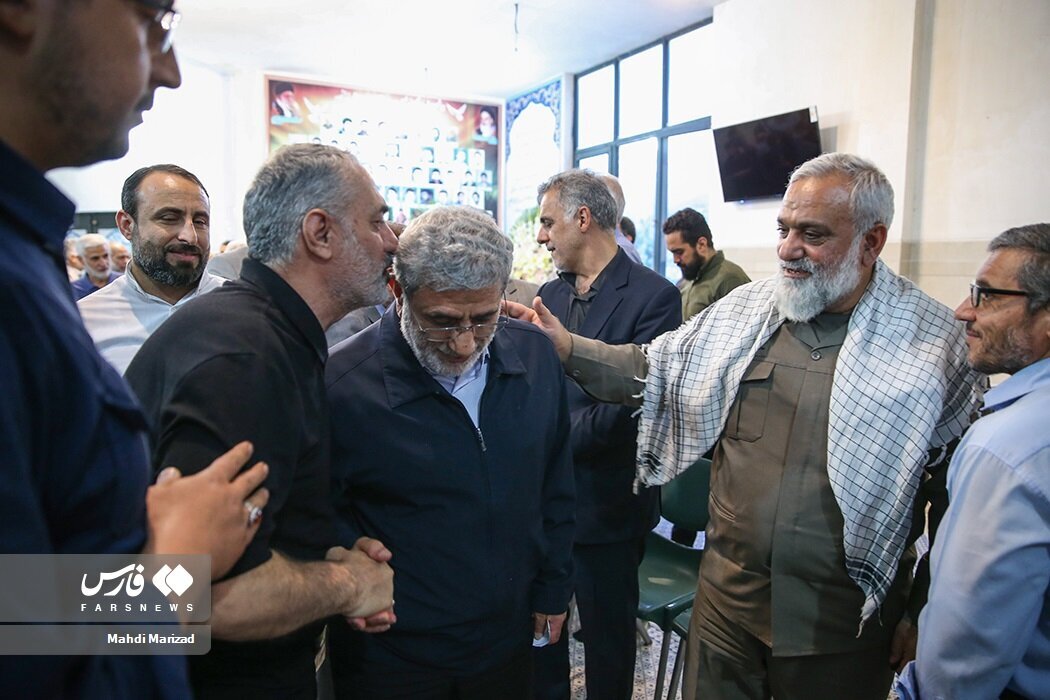 تصاویری جدید از سه سردار سپاه در یک مراسم