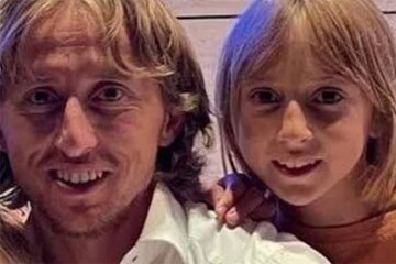 عکس | شباهت باورنکردنی دختر لوکا مودریچ با پدرش