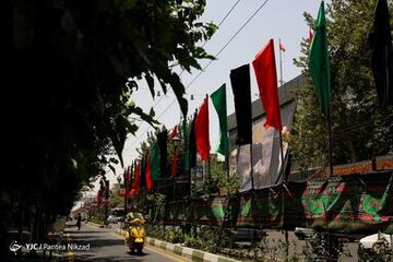 حال و هوای شهر تهران در آستانه ماه محرم ۱۴۴۴