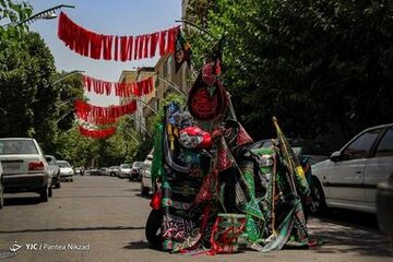 حال و هوای شهر تهران در آستانه ماه محرم ۱۴۴۴