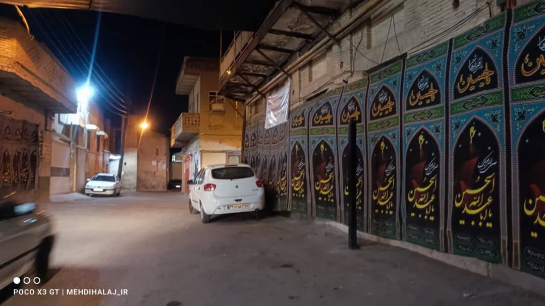 دزفول برای عزاداری امام حسین (ع) سیاهپوش شد