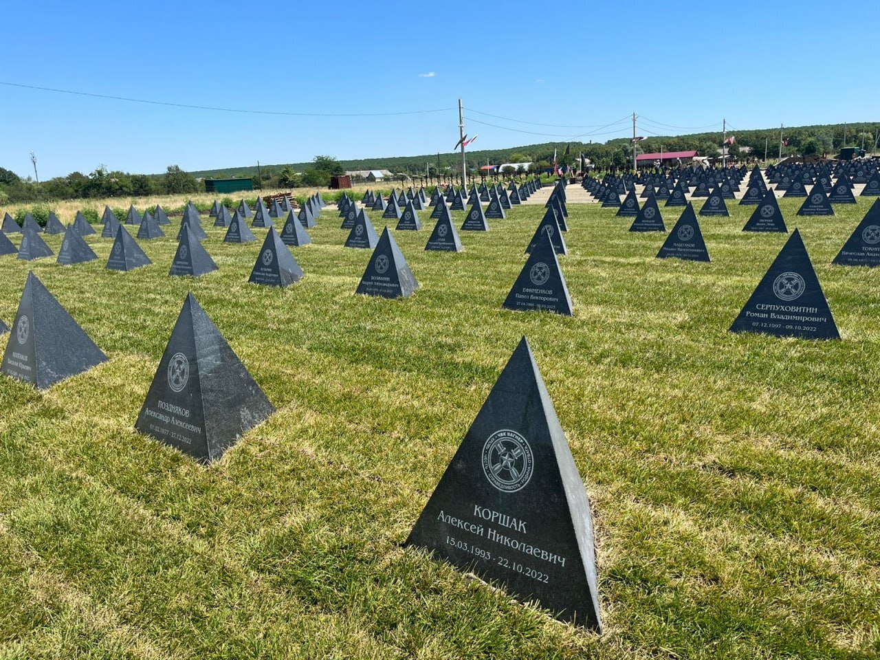 گورستان عظیم نیروهای واگنر/عکس