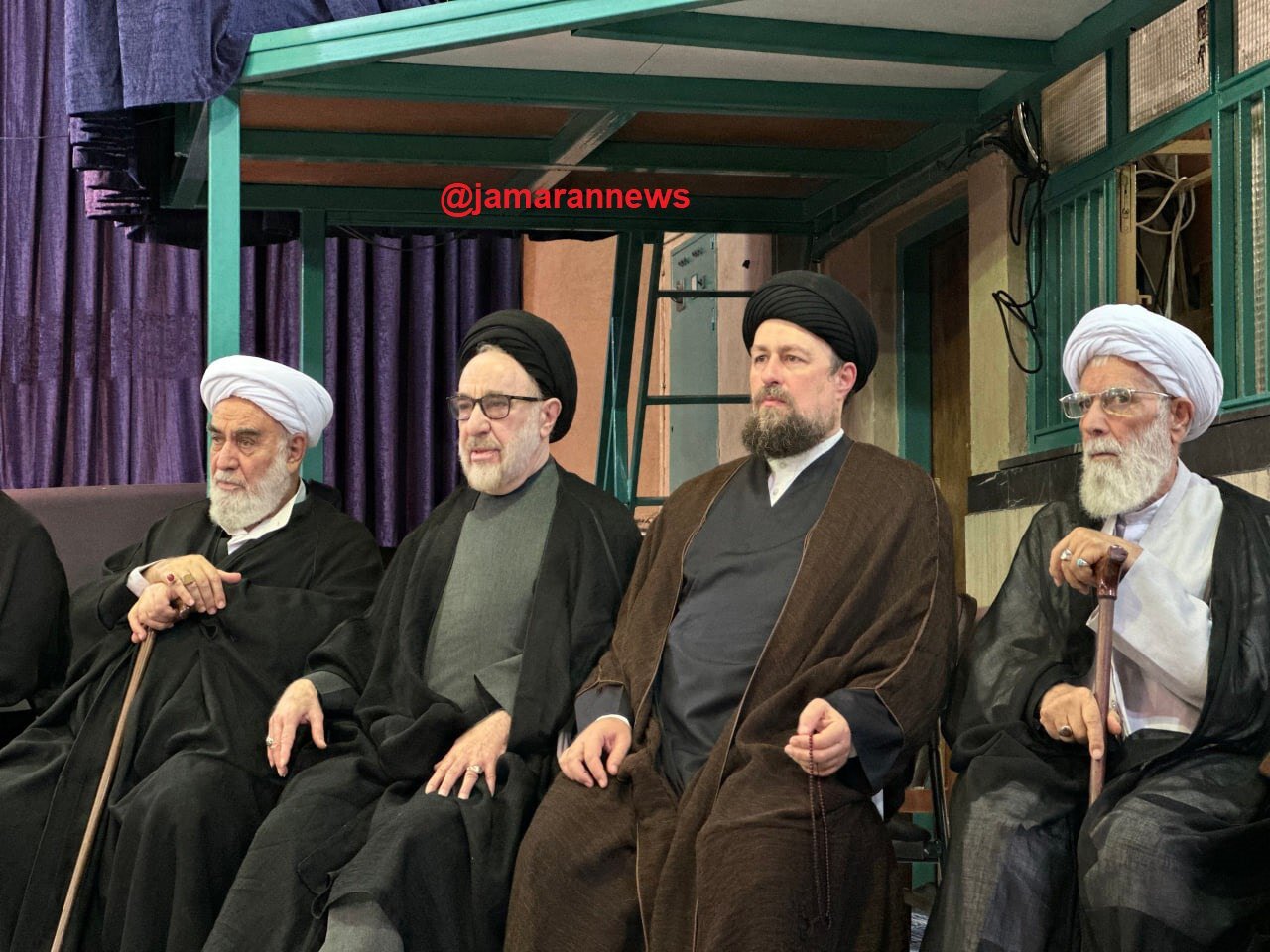 سید محمدخاتمی کنار رئیس دفتر رهبر انقلاب پس از سال ها + عکس 2