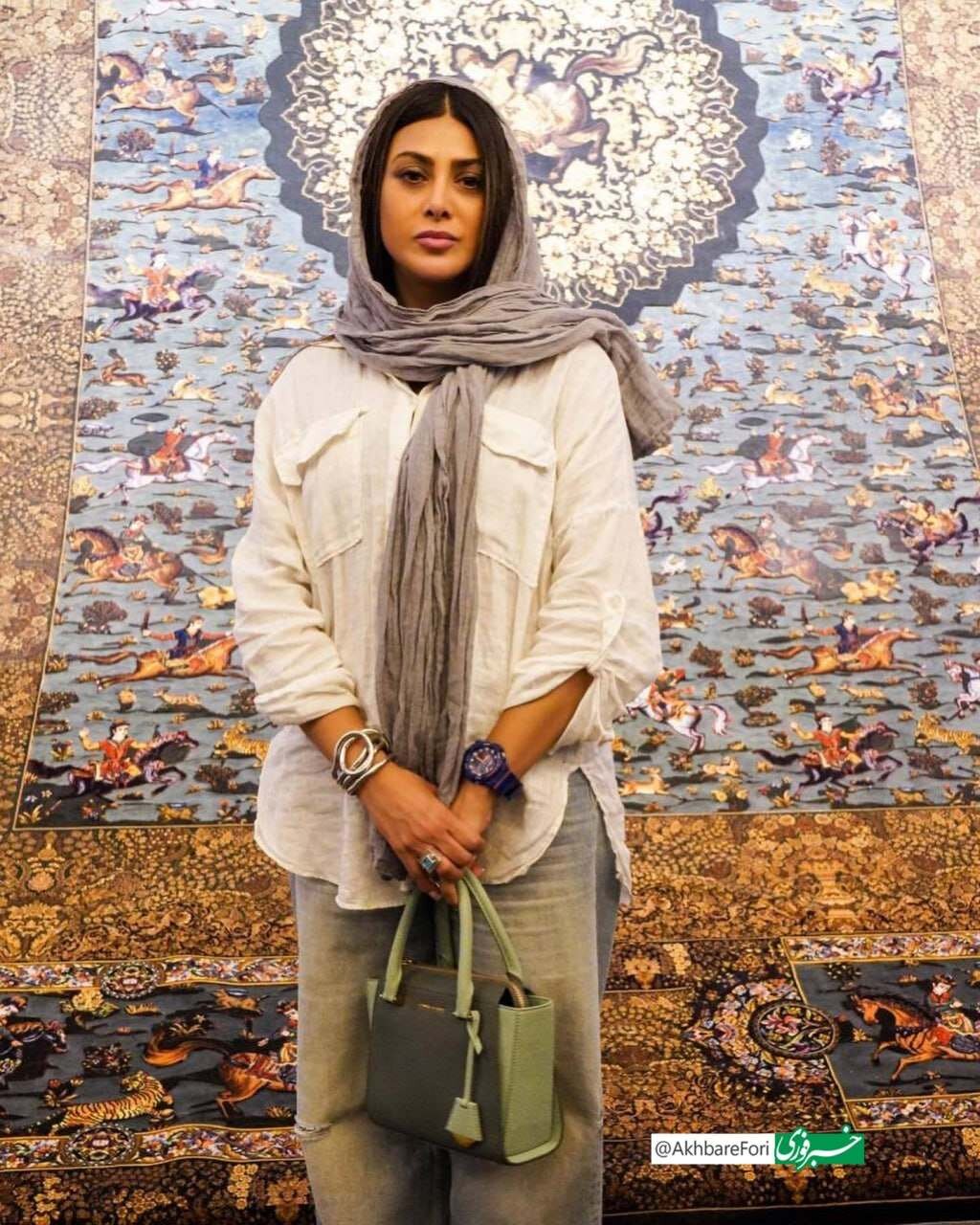 عکس | اولین تصویر آزاده صمدی بعد از حکم دادگاه