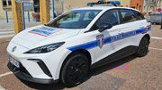 خودروی چینی که در فرانسه ماشین پلیس شد!/ عکس