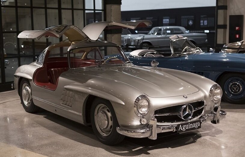 ویترین حیرتانگیز مرسدس بنز در اشتوتگارت/ عکس