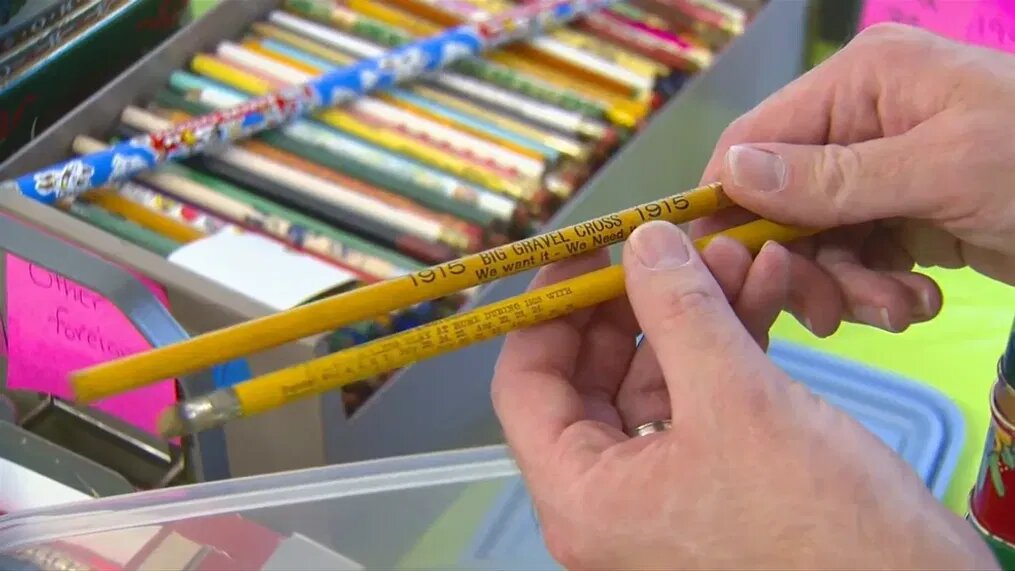 کلکسیونی متشکل از حدود ۷۰هزار مداد خاص!