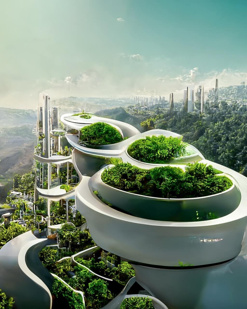 هوشمصنوعی خانههای آیندگان را به تصویر کشید/ عکس