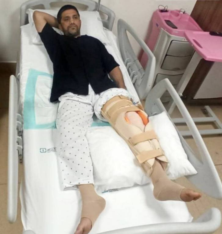 عکس| جدیدترین تصویر از علیرضا دبیر در بیمارستان