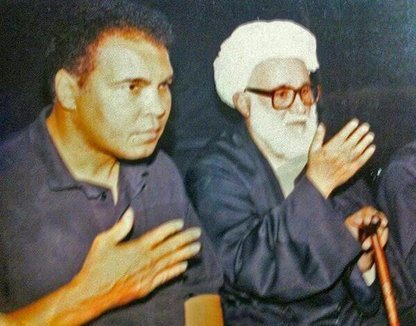 ببینید | عکسی کمتر دیده شده از محمدعلی کلی در هیئت عزاداری حسینی