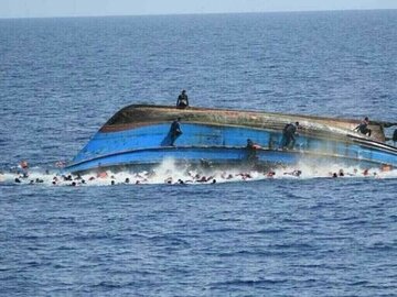 15 کشته و 19 مفقودی براثر غرق شدن کشتی