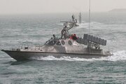 ببینید | تقابل قایق‌های تندرو ذوالفقار و شلیک موشک کروز به ضد کشتی ایرانی