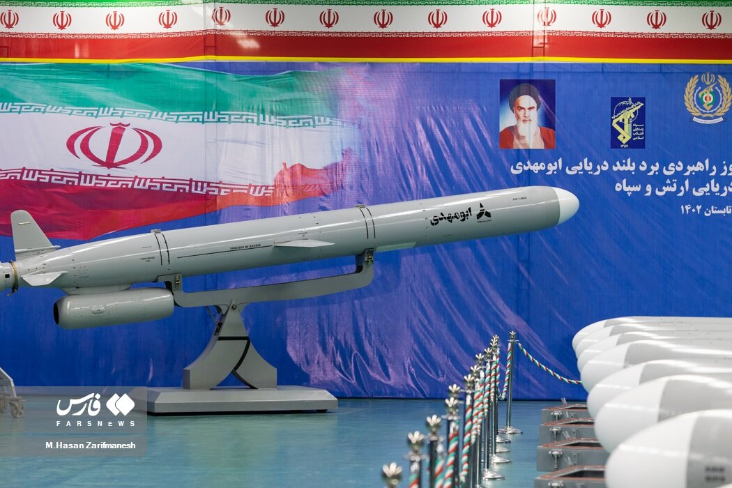 گزارش تصویری از آیین الحاق موشک کروز دریایی ابومهدی