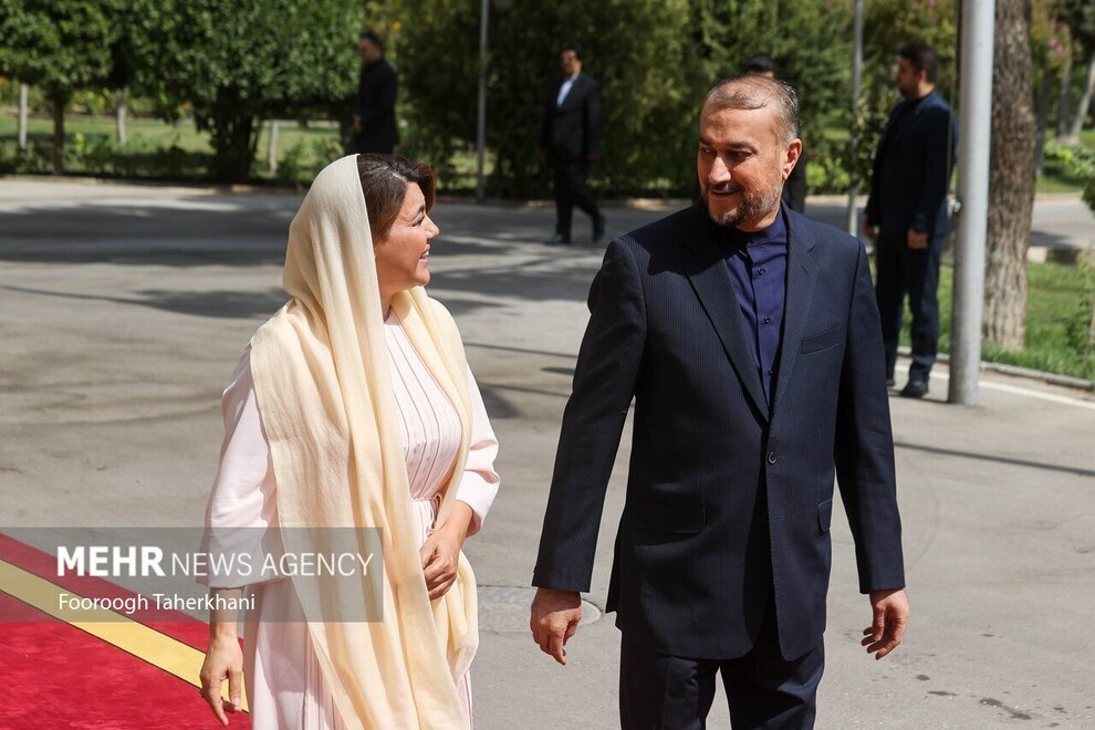 حجاب وزیر خارجه لیبی در تهران دور از چشم گشت ارشاد / عکس 6