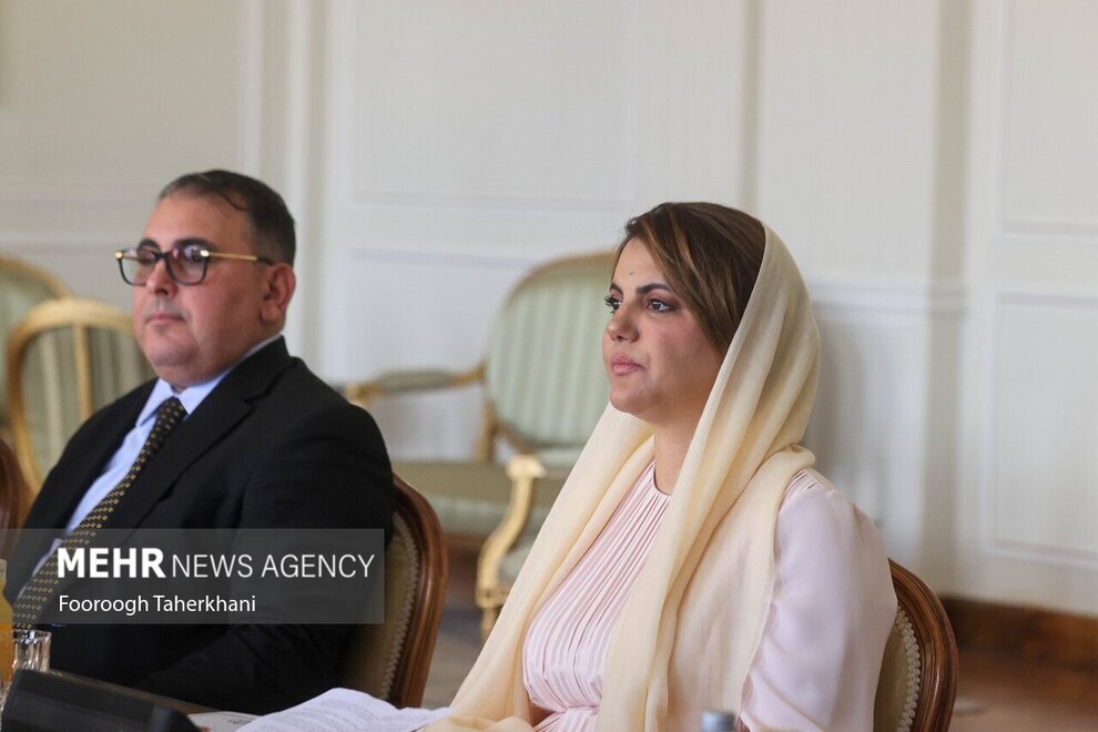 حجاب وزیر خارجه لیبی در تهران دور از چشم گشت ارشاد / عکس 4