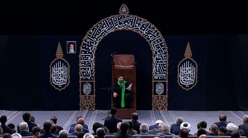 ببینید | لحظاتی از روضه حضرت علیاکبر(ع) در حسینیه امام خمینی(ره)