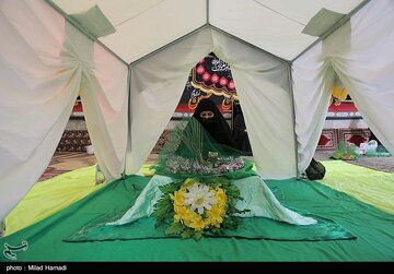 آیین سنتی سینی گردانی حضرت قاسم (ع) - اهواز
