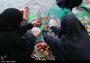 آیین سنتی سینی گردانی حضرت قاسم (ع) - اهواز