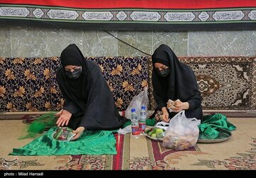 آیین سنتی سینی گردانی حضرت قاسم (ع) - اهواز
