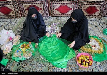 آیین سنتی سینی گردانی حضرت قاسم (ع) - اهواز