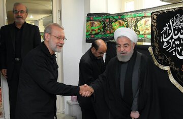 دومین روز مراسم عزاداری سالار شهیدان در دفتر دکتر روحانی