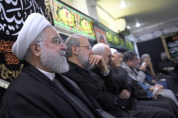 دومین روز مراسم عزاداری سالار شهیدان در دفتر دکتر روحانی