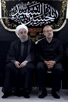 دومین روز مراسم عزاداری سالار شهیدان در دفتر دکتر روحانی