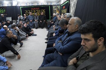دومین روز مراسم عزاداری سالار شهیدان در دفتر دکتر روحانی