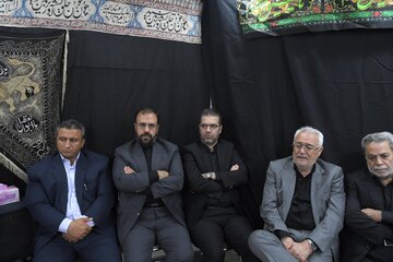 دومین روز مراسم عزاداری سالار شهیدان در دفتر دکتر روحانی