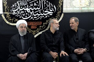دومین روز مراسم عزاداری سالار شهیدان در دفتر دکتر روحانی
