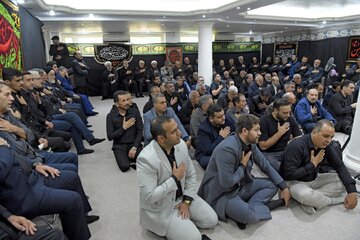 دومین روز مراسم عزاداری سالار شهیدان در دفتر دکتر روحانی