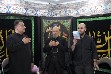 دومین روز مراسم عزاداری سالار شهیدان در دفتر دکتر روحانی