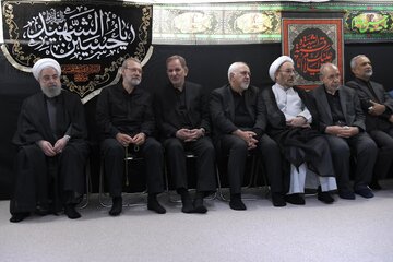 دومین روز مراسم عزاداری سالار شهیدان در دفتر دکتر روحانی