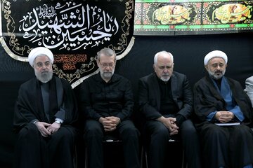 دومین روز مراسم عزاداری سالار شهیدان در دفتر دکتر روحانی