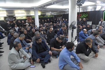 دومین روز مراسم عزاداری سالار شهیدان در دفتر دکتر روحانی