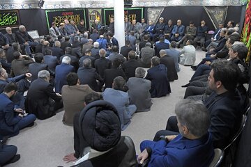 دومین روز مراسم عزاداری سالار شهیدان در دفتر دکتر روحانی