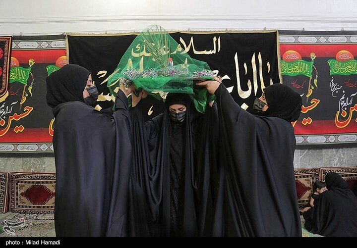 آیین سنتی سینی گردانی حضرت قاسم (ع) - اهواز