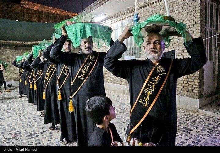 آیین سنتی سینی گردانی حضرت قاسم (ع) - اهواز