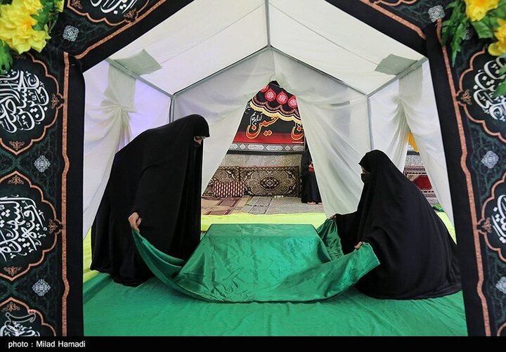 آیین سنتی سینی گردانی حضرت قاسم (ع) - اهواز