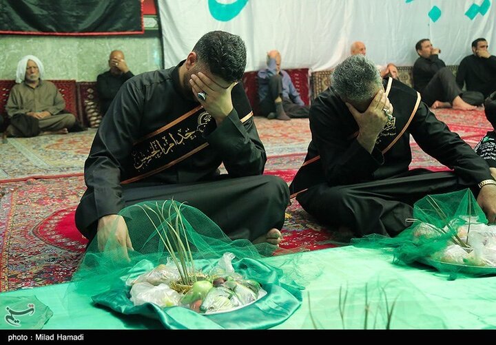 آیین سنتی سینی گردانی حضرت قاسم (ع) - اهواز