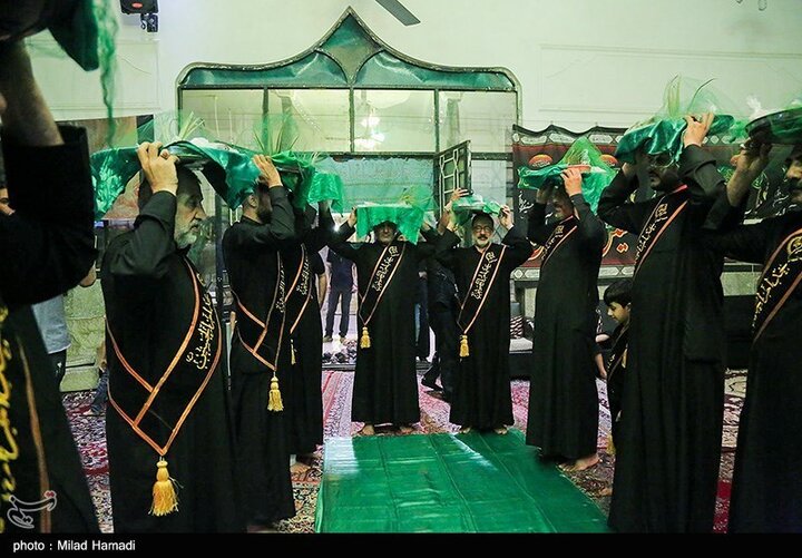 آیین سنتی سینی گردانی حضرت قاسم (ع) - اهواز