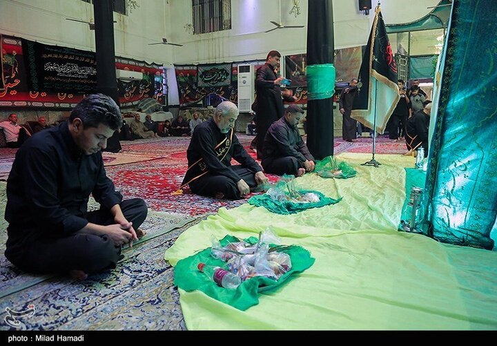 آیین سنتی سینی گردانی حضرت قاسم (ع) - اهواز