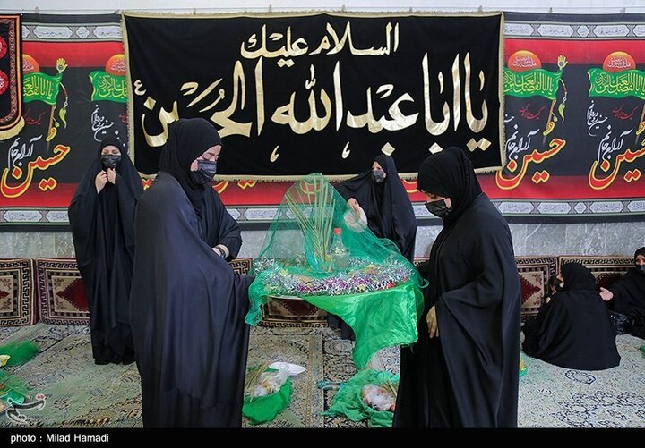 آیین سنتی سینی گردانی حضرت قاسم (ع) - اهواز
