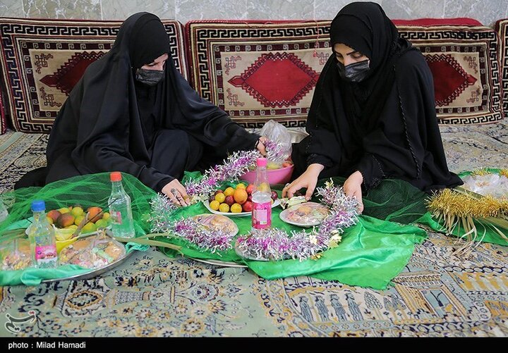 آیین سنتی سینی گردانی حضرت قاسم (ع) - اهواز